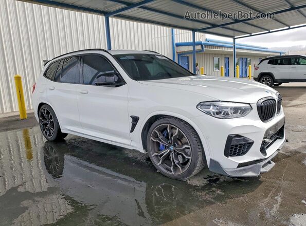 5YMTS0C07L9B47347 2020 BMW X3 White Delantero derecho