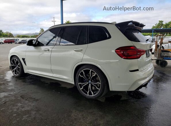 5YMTS0C07L9B47347 2020 BMW X3 White Trasero izquierdo