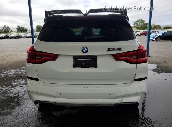 5YMTS0C07L9B47347 2020 BMW X3 White Vista trasera