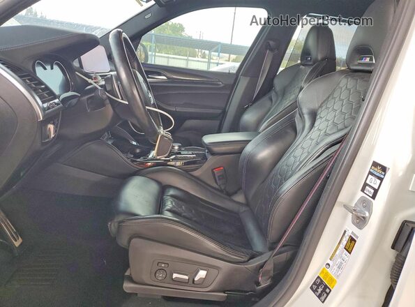 5YMTS0C07L9B47347 2020 BMW X3 White Vista interior delantera