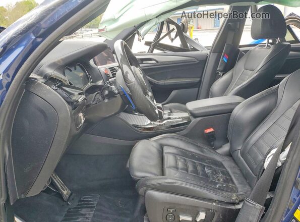 5YMTS0C07L9B77240 2020 BMW X3 Blue Սալոնի դիմացի տեսք