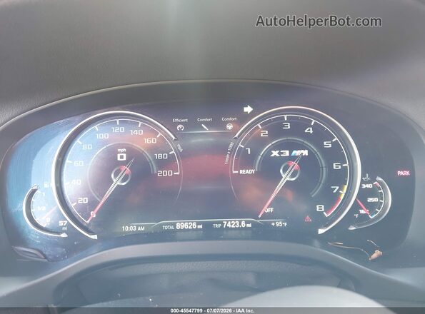 5YMTS0C0XLLT10301 2020 BMW X3 Black Հետևի նստատեղերի տեսք
