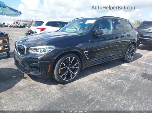 5YMTS0C0XLLT10301 2020 BMW X3 Black Առջևի ձախ երեք քառորդ տեսարան