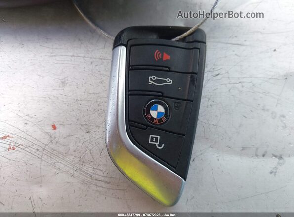 5YMTS0C0XLLT10301 2020 BMW X3 Black Առջևի վահանակի տեսք