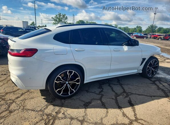 5YMUJ0C00M9F50093 2021 BMW X4 White Задня права чверть