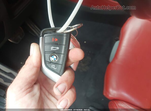 5YMUJ0C02L9B76200 2020 BMW X4 Gray წინა პანელის ხედი