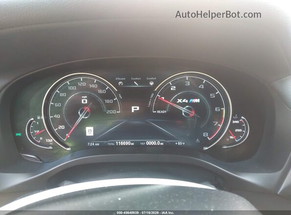 5YMUJ0C02L9B76200 2020 BMW X4 Gray უკანა სავარძლების ხედი