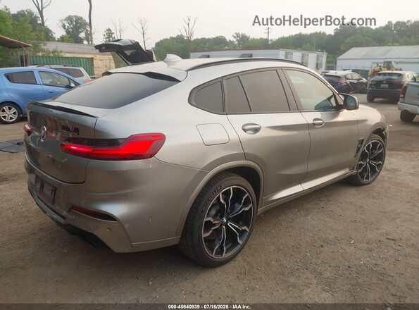 5YMUJ0C02L9B76200 2020 BMW X4 Gray უკანა მარჯვენა