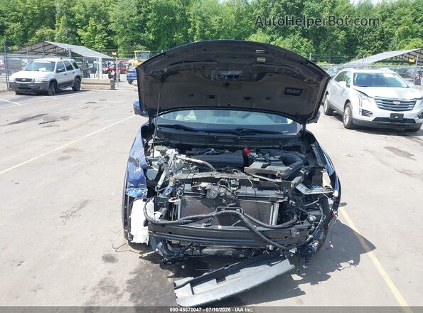 5n1at2mv3hc740841 2017 NISSAN ROGUE Blue Widok z tyłu