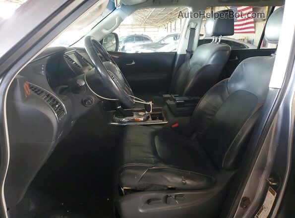 JN8AY2NF3H9304716 2017 NISSAN ARMADA Gray Dashboard view