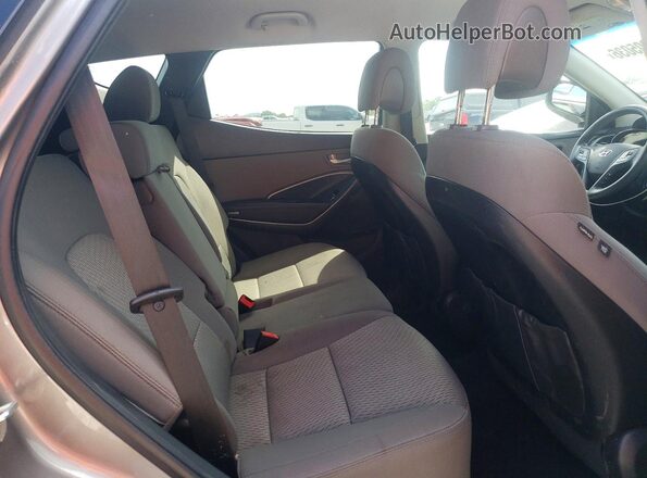 5XYZT3LB6JG557830 2018 HYUNDAI SANTA Gray Widok komory silnika