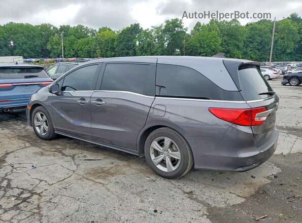 5FNRL6H56JB033217 2018 HONDA ODYSSEY Gray Tył prawy