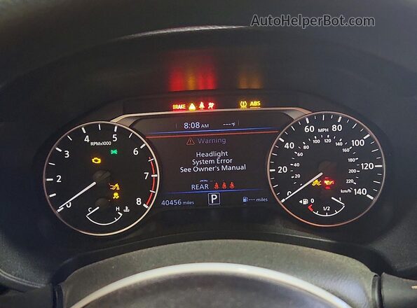 1N4BL4DVXRN431027 2024 NISSAN ALTIMA Purple Instrument cluster view