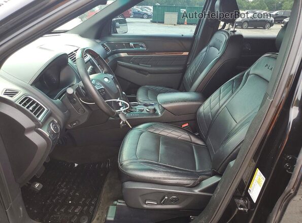 1FM5K8HT1GGD22883 2016 FORD EXPLORER Black Dashboard view