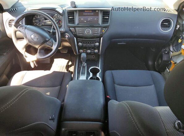 5N1DR2MN1HC608544 2017 NISSAN PATHFINDER Silver Вид щитка приладів