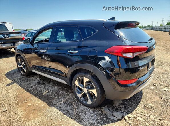 KM8J3CA26HU563776 2017 HYUNDAI TUCSON Black Задня права чверть