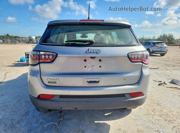 3C4NJDAB1MT554358 2021 JEEP COMPASS Gray წინა სალონის ხედი