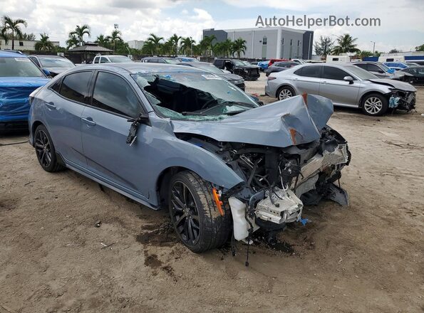 SHHFK7H45LU224888 2020 HONDA CIVIC Gray Widok z przodu