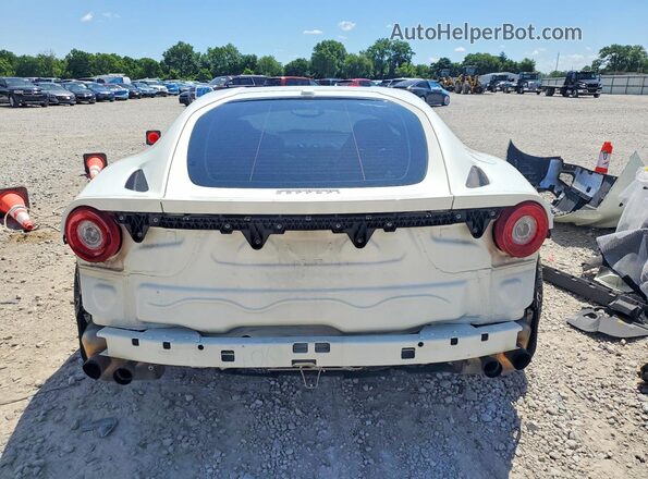ZFF74UFA5E0198254 2014 FERRARI F12 White Rear view