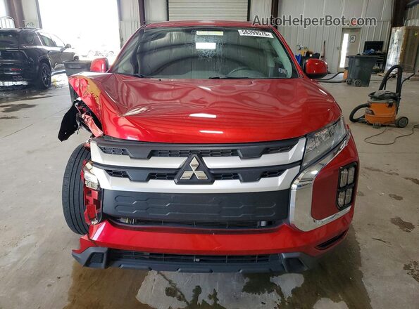 JA4ARUAU7PU004448 2023 MITSUBISHI OUTLANDER Red Widok z tyłu