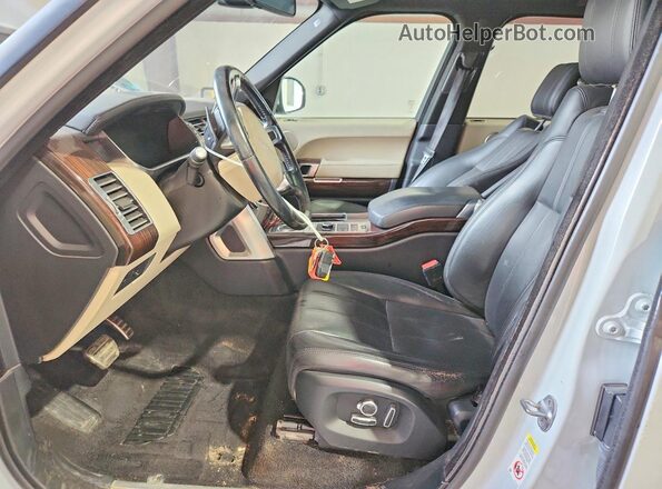 SALGS2EF6GA290274 2016 LAND ROVER RANGE White Вид панелі приладів