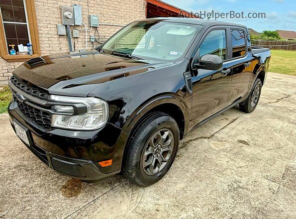 3FTTW8E98NRA52842 2022 FORD MAVERICK Black Задня права чверть