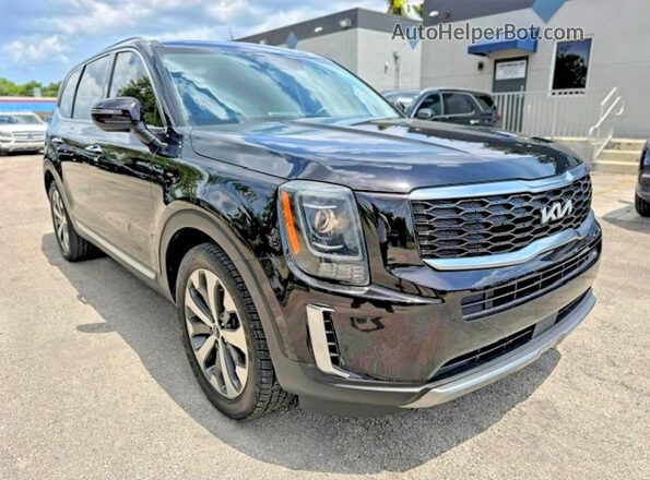 5XYP64HC4NG204790 2022 KIA TELLURIDE Black Vista frontal