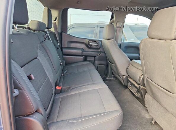 1GCPABEKXRZ228128 2024 CHEVROLET SILVERADO Blue უკანა სალონის ხედი