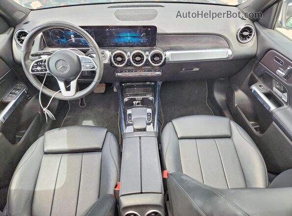 W1N4M4GB9LW050376 2020 MERCEDES-BENZ GLB-CLASS Black ხელსაწყოთა პანელის ხედი