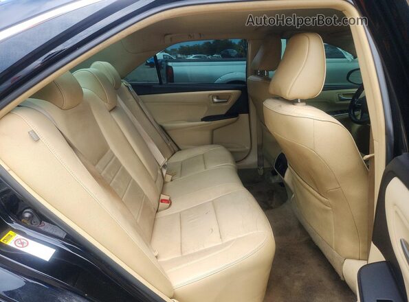 4T1BD1FK7HU228198 2017 TOYOTA CAMRY Черный Вид задней части салона