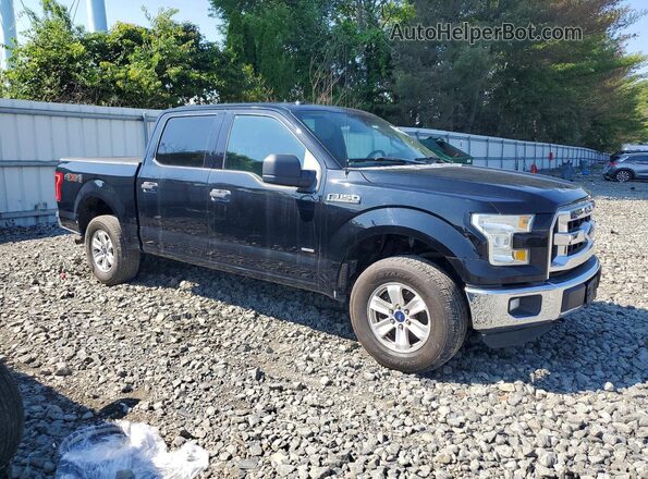 1FTEW1EP6GFC31718 2016 FORD F150 Black Դիմացի տեսք