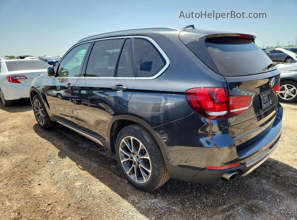 5UXKR0C3XH0V77052 2017 BMW X5 Черный Задняя правая четверть
