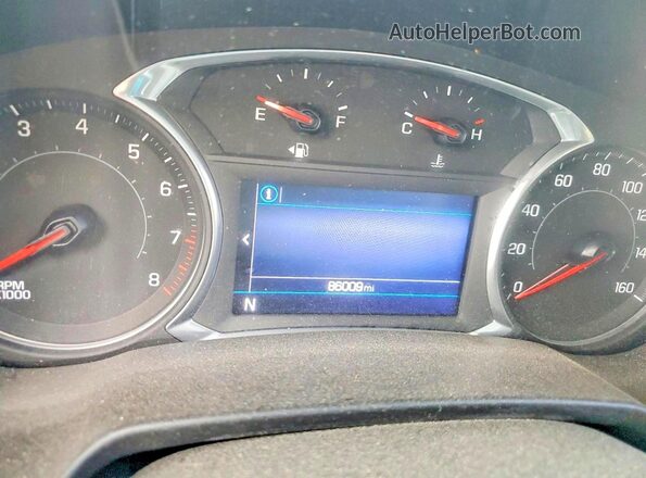 3GNKBBRA0KS666482 2019 CHEVROLET BLAZER Gray Вид задніх сидінь