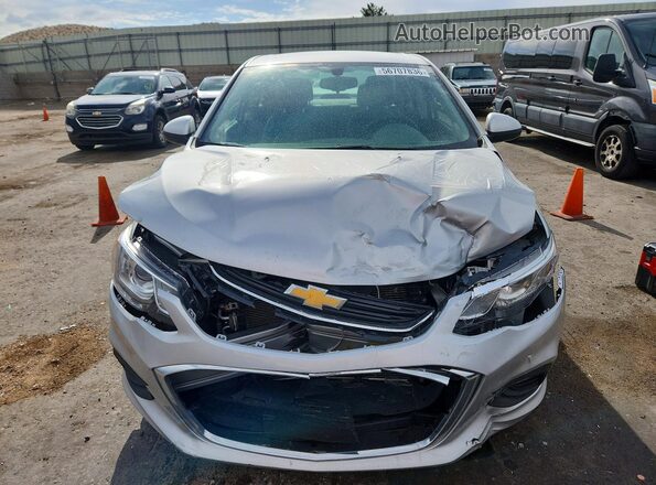 1G1JB5SG1H4146877 2017 CHEVROLET SONIC Silver Vista frontal