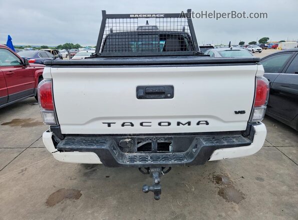 3TMAZ5CN7NM195548 2022 TOYOTA TACOMA White წინა სალონის ხედი