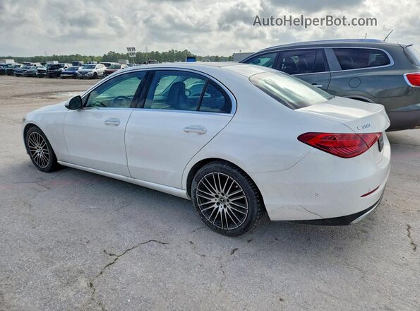 W1KAF4HB1PR148802 2023 MERCEDES-BENZ C Белый Задняя правая четверть