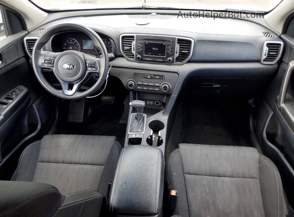 KNDPM3AC6H7192220 2017 KIA SPORTAGE Белый Вид щитка приборов