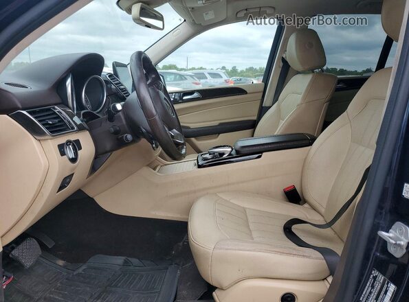 4JGDA5JB3HA937034 2017 MERCEDES-BENZ GLE Blue Widok deski rozdzielczej