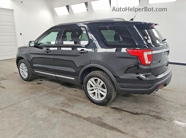 1FM5K8DH2JGC65425 2018 FORD EXPLORER Black Задня права чверть