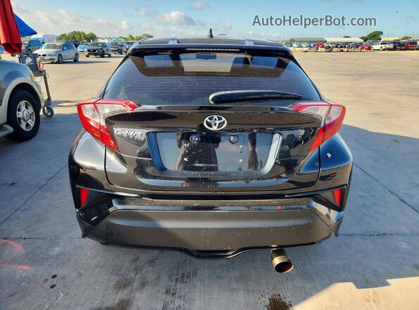 NMTKHMBX1JR015333 2018 TOYOTA C-HR Black წინა სალონის ხედი