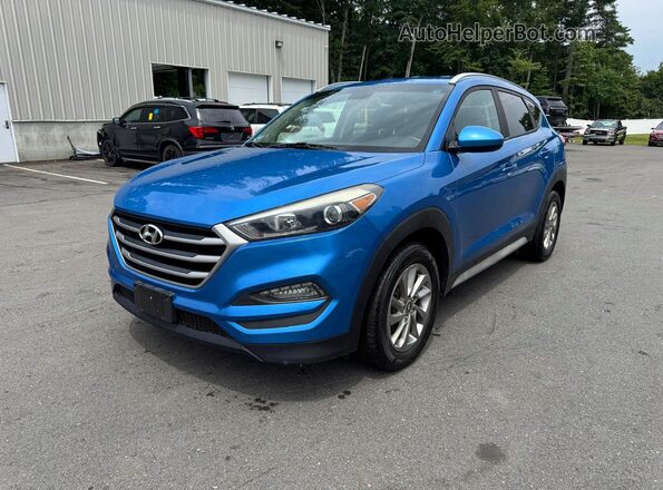 KM8J3CA4XJU622030 2018 HYUNDAI TUCSON Blue Задня ліва чверть