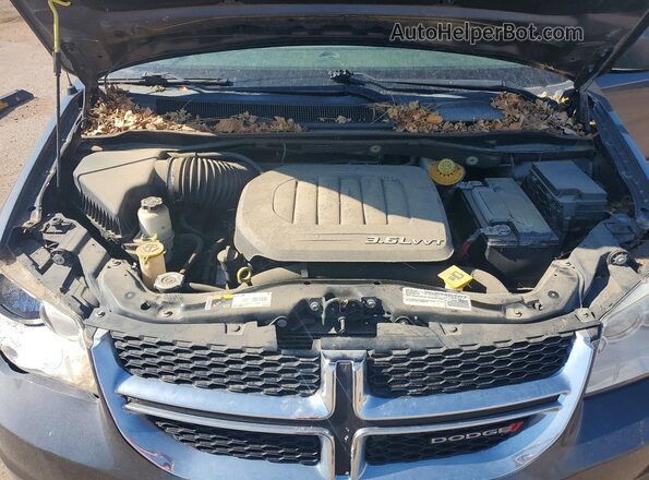 2C4RDGBG1GR262740 2016 DODGE CARAVAN Black Widok naklejki z numerem VIN