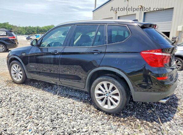 5UXWX9C34H0T25499 2017 BMW X3 Black Rear right