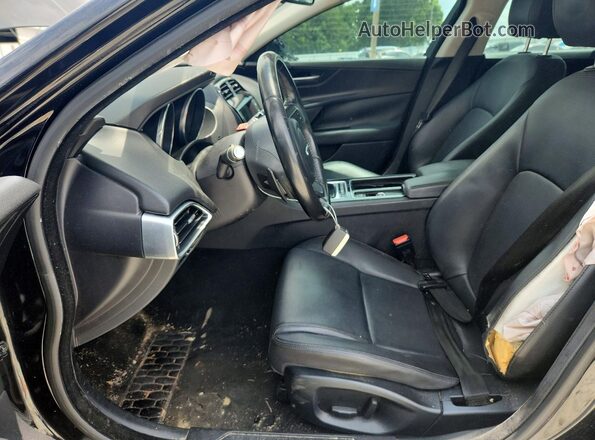 SAJAD4FX0JCP28438 2018 JAGUAR XF Black Սալոնի դիմացի տեսք