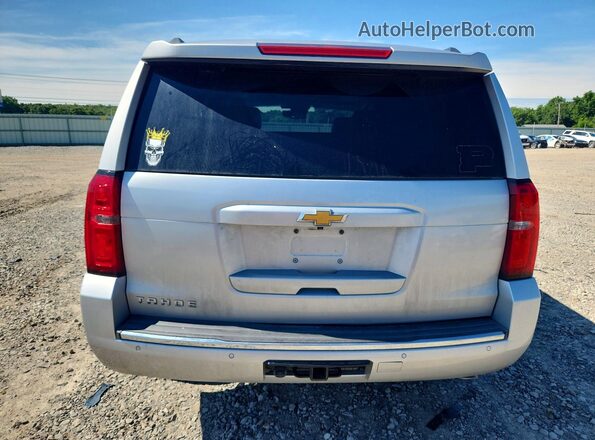 1GNSCCKC8GR116908 2016 CHEVROLET TAHOE Silver Սալոնի դիմացի տեսք