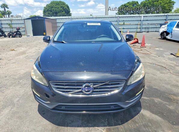 LYV402FK0GB109805 2016 VOLVO S60 Black Widok z tyłu