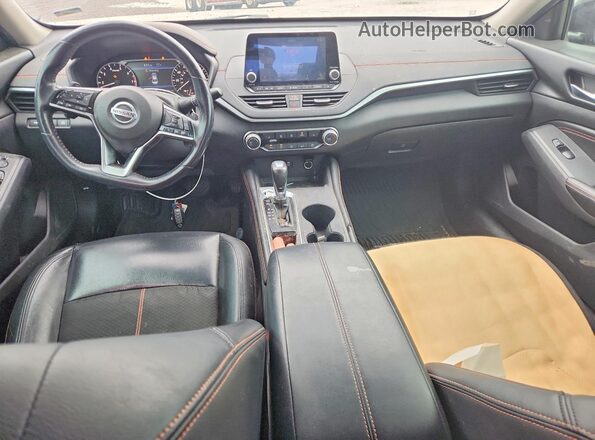 1N4BL4CVXKC126453 2019 NISSAN ALTIMA Blue Instrument cluster view