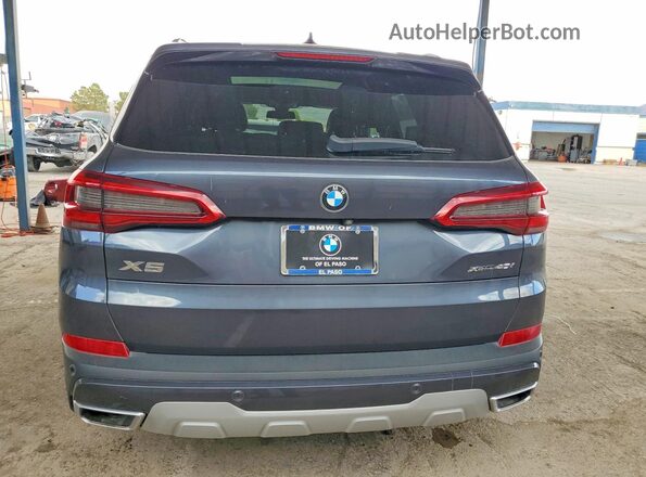 5UXCR6C54KLK85122 2019 BMW X5 Charcoal Widok wnętrza z przodu
