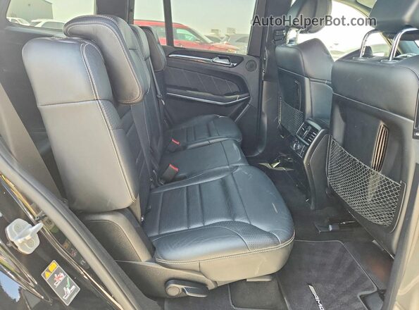4JGDF7FE7HA752534 2017 MERCEDES-BENZ GLS Black Widok naklejki z numerem VIN