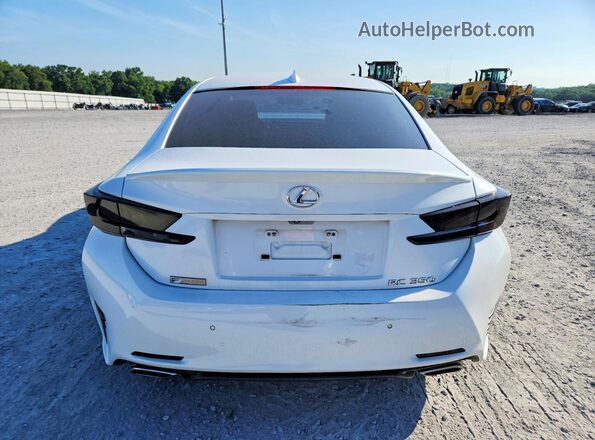 JTHHE5BC7G5014269 2016 LEXUS RC White Widok wnętrza z przodu